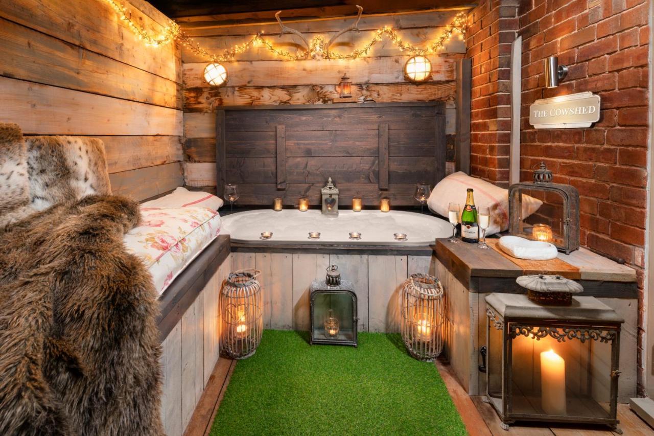 ナントウィッチ The Cowshed At Cheshire Boutique Barnsヴィラ エクステリア 写真