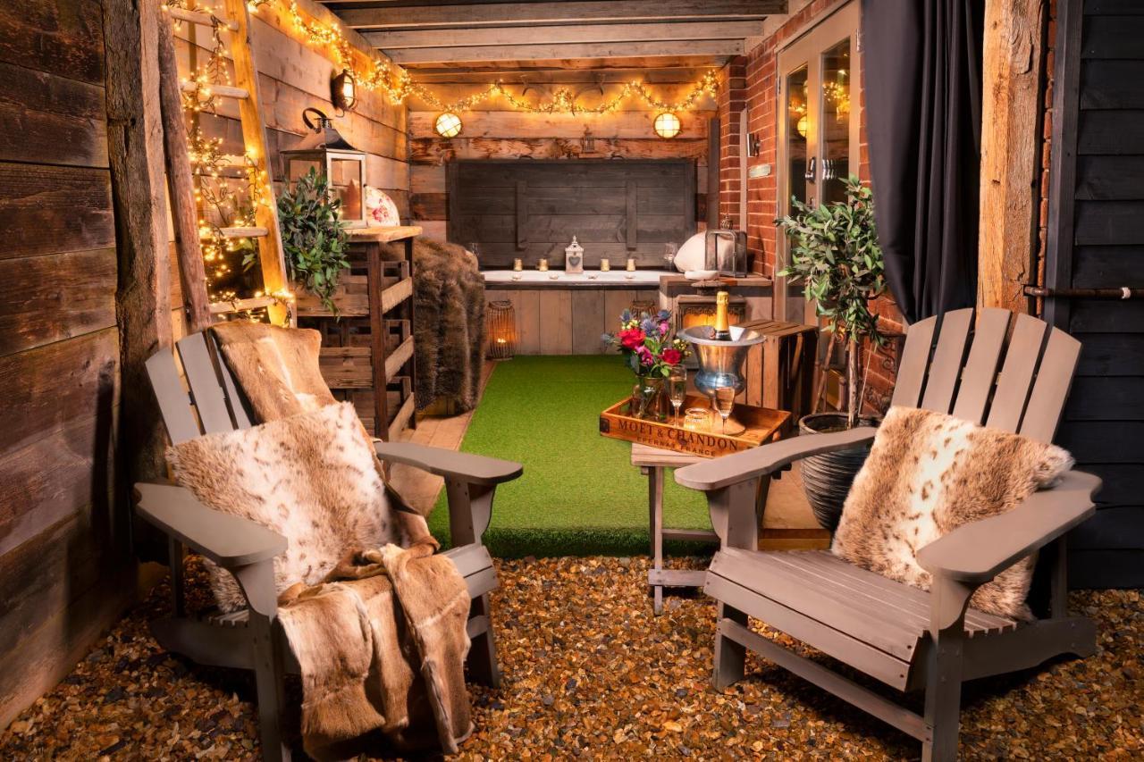 ナントウィッチ The Cowshed At Cheshire Boutique Barnsヴィラ エクステリア 写真